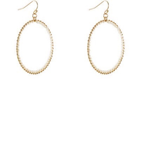 KENNETH JAY LANE Hoop Earrings - Picture 2 of 3